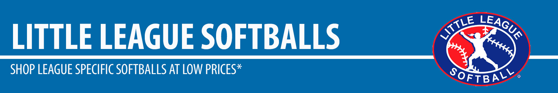 Little League Softballs - Leather Little League Softballs