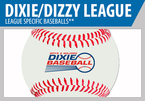 Dixie League Baseballs - Dizzy League Baseballs