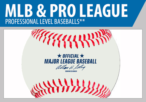 Major League Baseballs - Pro Level Baseballs