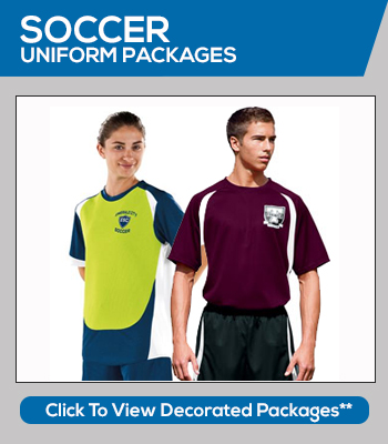Soccer Team Uniforms and Soccer Ball Packages