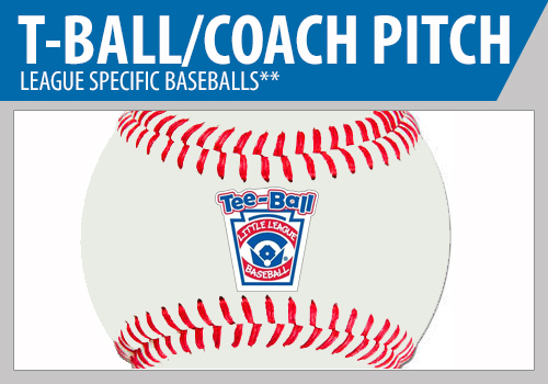 Tee Ball Baseballs - Low Compression Baseballs - Coach Pitch Baseballs