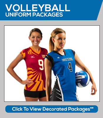 Volleyball Uniform Packages and Volleyball Team Sales